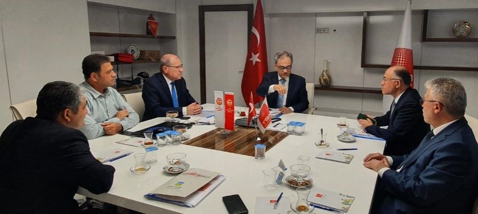 Tüm İtfaiyeciler Birliği heyeti Türkiye Belediyeler Birliğimizi Ziyaret Etti